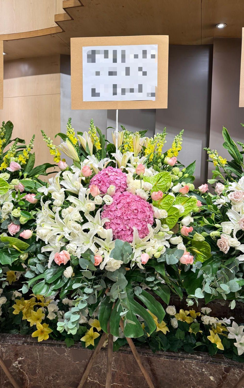 大型花籃 F749