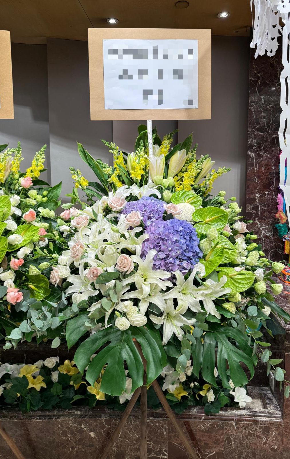 大型花籃 F750